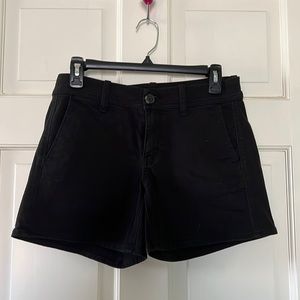 American Eagle low rise black shorts